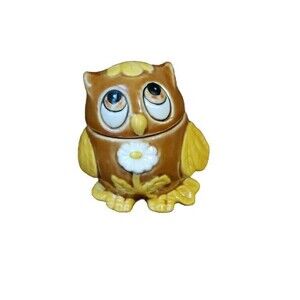 Josef Originals Owl Refrigerator Fridge Fresh Lorrie Huff Design Shaker Brown
